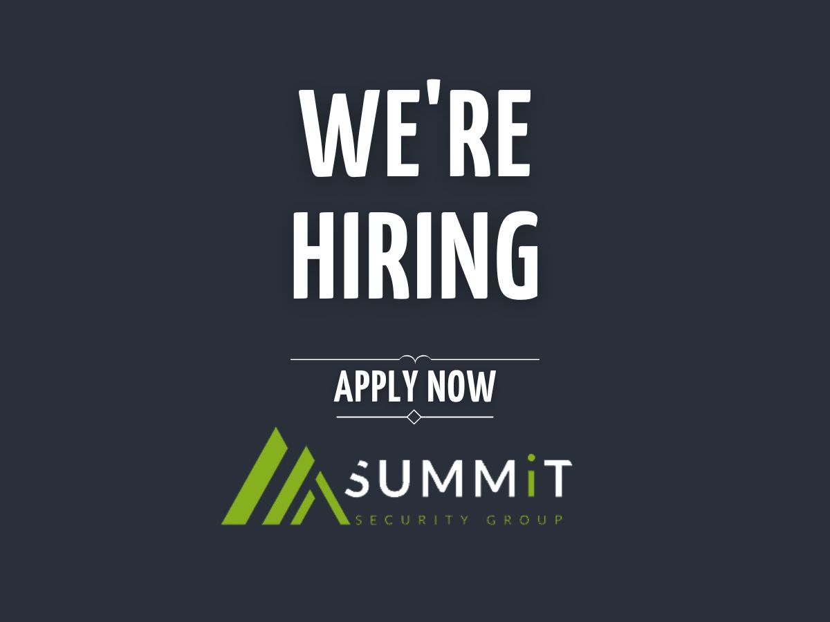 Summit Security Group is Hiring